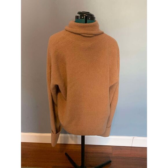 Kate Spade Tan Oversized Turtleneck Sweater, size S - Picture 4 of 4
